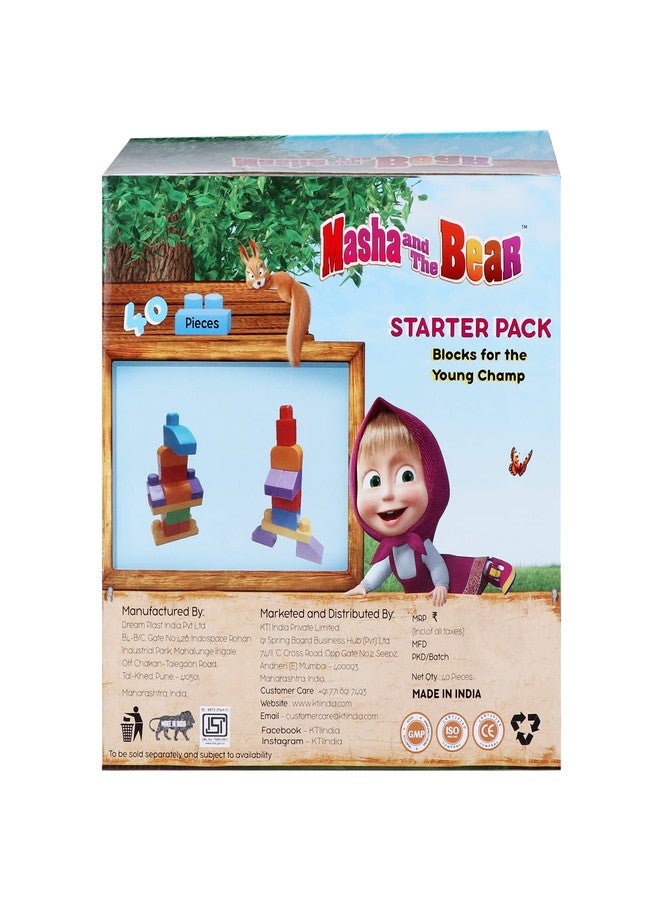 Plex Masha & The Bear Building Blocks Starter Pack - Image 3